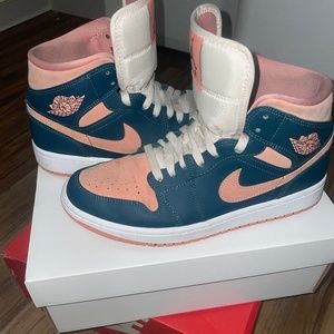 Pink Salmon Air Jordans